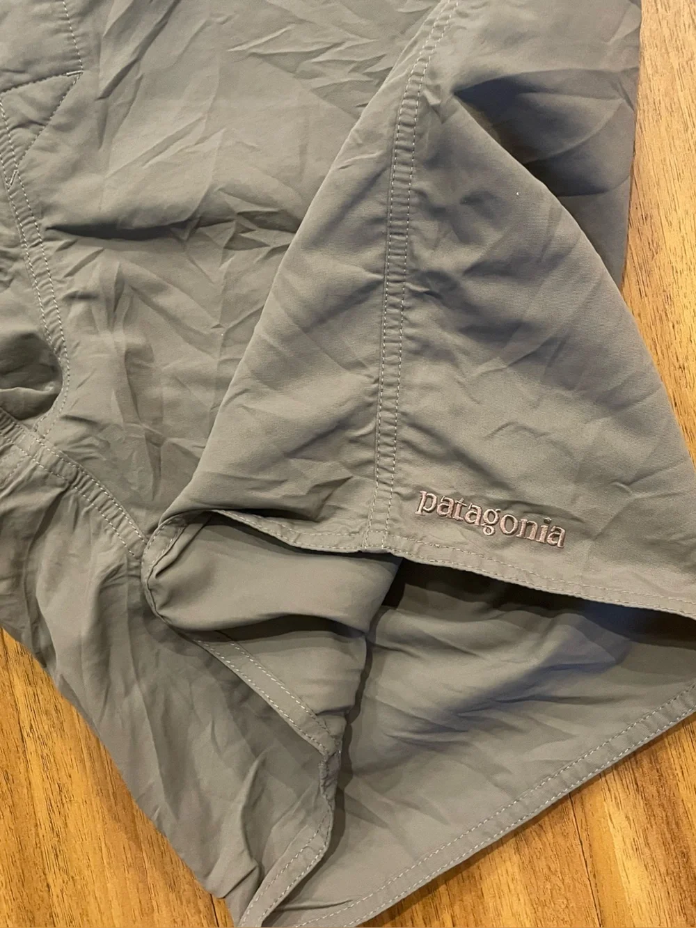 Patagonia Men's Grey Athletic Swim Shorts